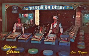 Las Vegas Nevada Circus Circus Kentucky Derby Pin Ball Machines PC JE359499