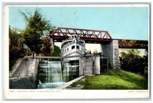 c1905 Kingston Mills Near Kingston Ontario Canada Antique Posted Postcard