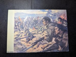 Mint Italy Military Postcard OMS Series Battle of Santander