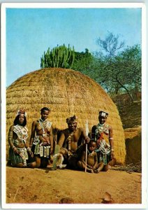 M-22317 Zulu Chief And Family South Africa