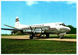 Icelandair Vickers Viscount V 759 Airplane Postcard