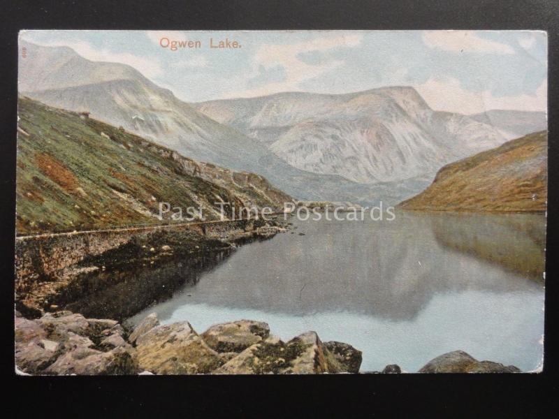 SNOWDONIA Ogwen Lake c1904 by Pictorial Stationery Co BANGOR (H) DUPLEX 47
