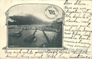 Skaguay Alaska, USA Steamer, Steamers, Ship 1905 small crease left top corner...