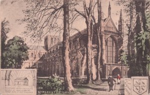Winchester Cathedral King Ecgbehrt's Mortuary Phillimore Old Postcard