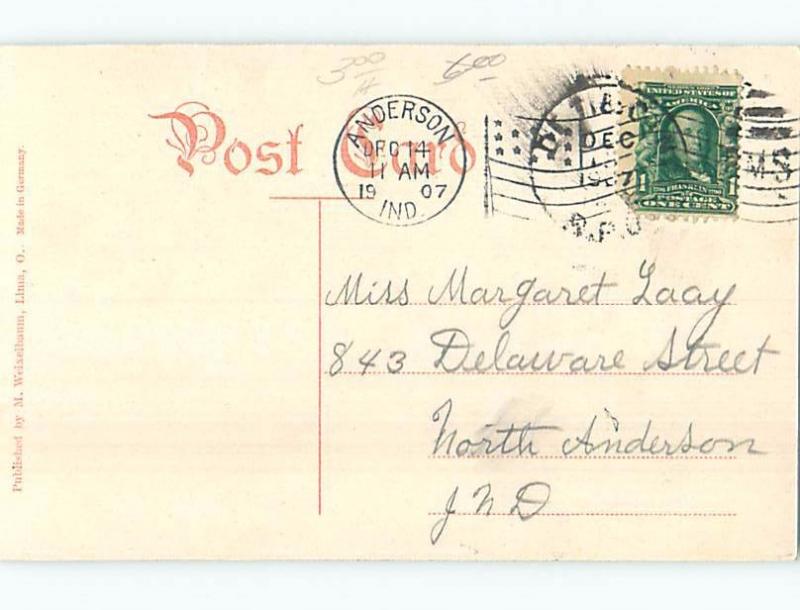 Divided-Back STREET SCENE Lima Ohio OH hp3285