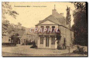 Old Postcard Bernieres Sur Mer Chateau de la Crioux