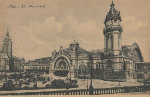 KOLN a Rh., Germany, 1900-10s0 ; Hauptbahnhof