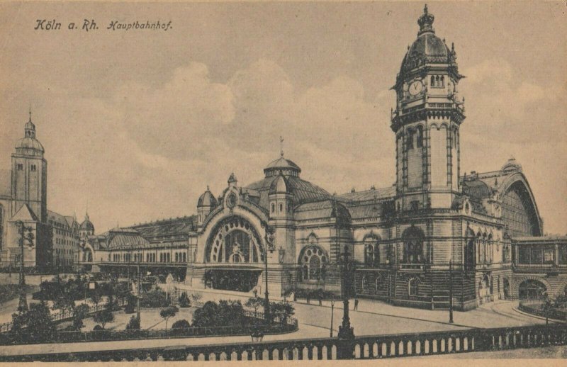 KOLN a Rh., Germany, 1900-10s0 ; Hauptbahnhof