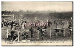 Old Postcard Fetes in the & # 39honneur Jeanne d & # 39Arc Compiegne May 28 a...