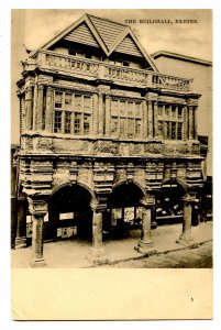 UK - England, Exeter, Devon. The Guildhall  (Tuck)