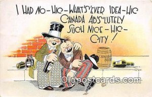 Canadian Beer 1930 