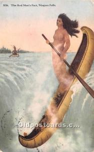 the Red Man's Fact, Niagra Falls Indian 1915 