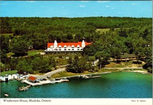 Muskoka, Ontario Canada  WINDERMERE HOUSE Resort Hotel  BOAT DOCK 4X6 Postcard