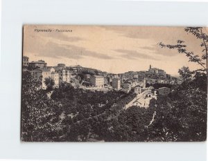 Postcard Panorama of Vignanello Italy