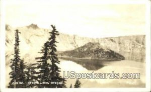 Real Photo - Crater Lake, Oregon