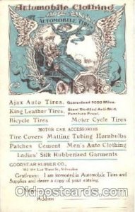 Automobile tires Advertising Unused 