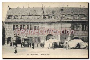 Old Postcard Besancon Hotel de Ville