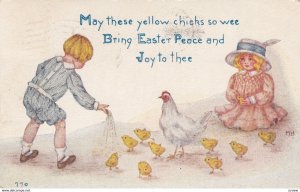 EASTER ; Kids & Chicks , 1913