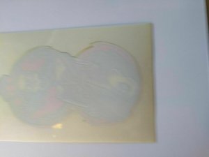 Grateful Dead Car Window Decal Skeleton Rocking Out Guitar Vintage Original 1990 