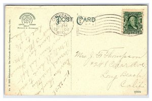 Carnegie Library Cheyenne Wyo. Wyoming c1908 Postcard