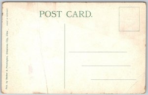 Oklahoma City Oklahoma 1910 Postcard Carnegie Library