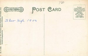 LPD70  Cleveland Ohio  Postcard East Cleve High School