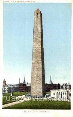 Bunker Hill Monument - Boston, Massachusetts MA