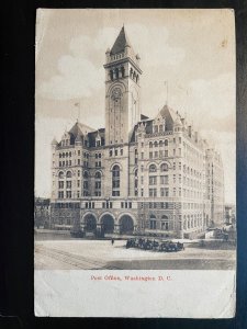 Vintage Postcard 1910 The Washington, D.C. Post Office