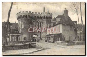 Old Postcard Chartres La Porte Guillaume