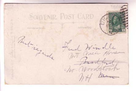 Queens Square St John New Brunswick, Used  1915 Digby Nova Scotia Cork Cancel