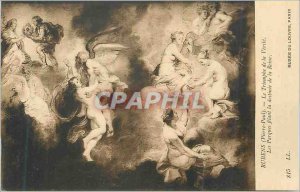 Old Postcard Louvre Museum Rubens (Peter Paul) The Triumph of Truth