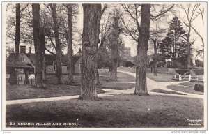 RP: Chenies Village & Church , Buckinghamshire , England , PU-1954