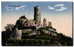 Postcard Old Ruin Godesberg