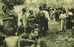 Timor-Leste, Gathering of Native People (1910s) Postcard