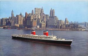 S.S. United States in New York Harbor