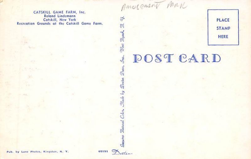 Catskill Game Farm Catskill, New York USA