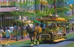 Florida Walt Disney World Trolley Ride Down Main Main Street U S A 1980