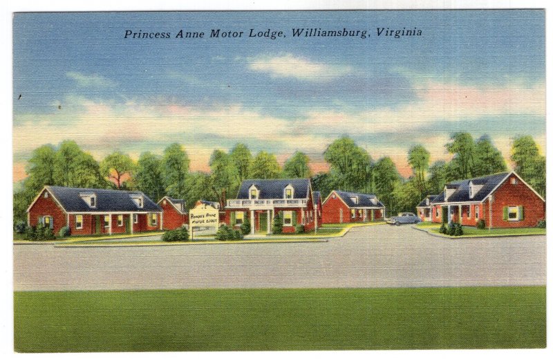 Williamsburg, Virginia, Princess Anne Motor Lodge