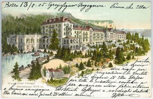 40748 VINTAGE POSTCARD - BOLZANO - MERANO: GRAND HOTEL PENGAL 1905-