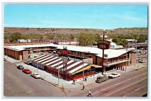 c1960's Aerial View Of Ponderosa Inn Billings Montana MT Unposted Cars Postcard