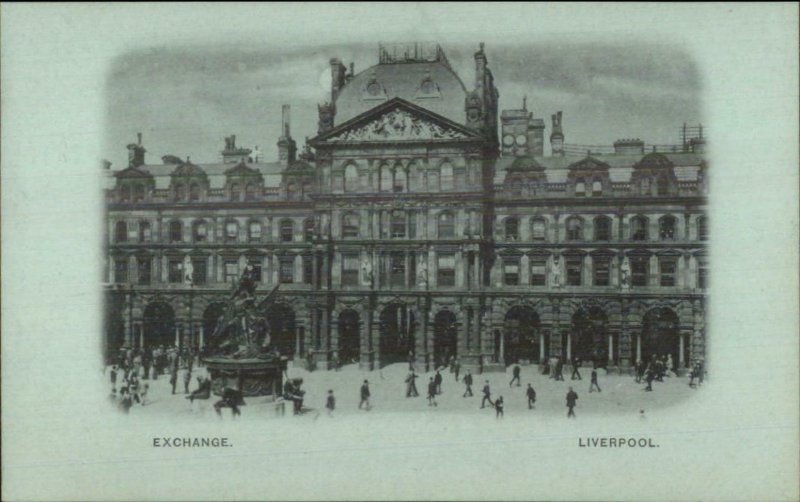 Liverpool England Early 1890s Smaller Format Postcard EXCHANGE