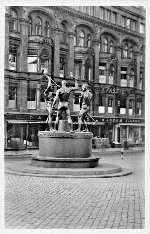 HELSINKI FINLAND~NYLUND-KOLME SEPPAA~ PHOTO POSTCARD