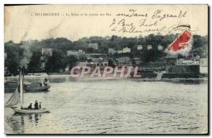 Old Postcard Billancourt The Seine and the Point of girls