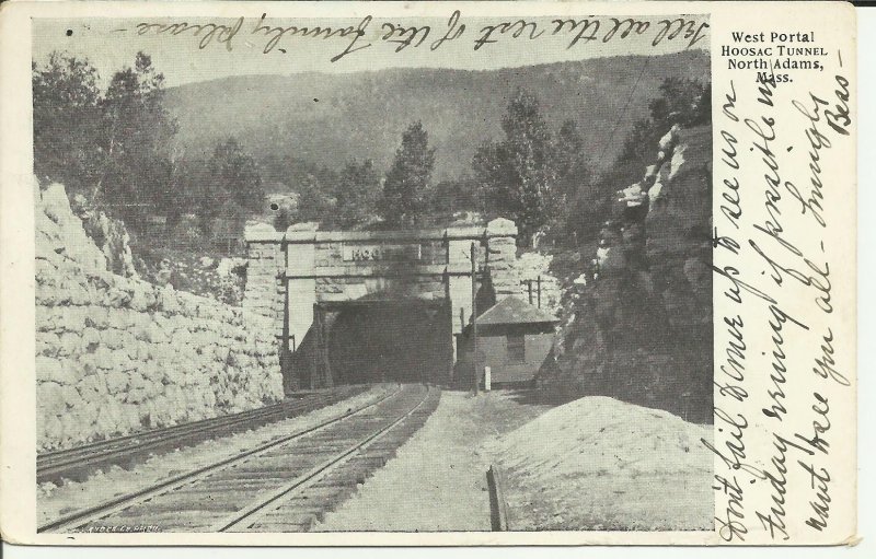 North Adams,Mass.,West Portal Hoosac Tunnel