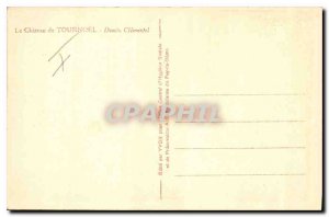 Old Postcard The Chateau de Tournoel Drawing Clementel