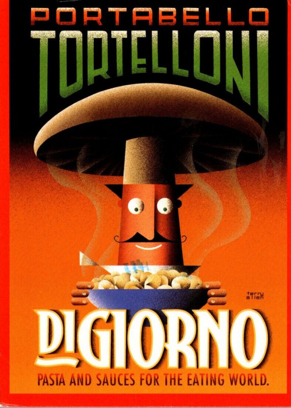 Advertising DiGiorno Pasta and Sauces Portabello Mushroom Toetellini