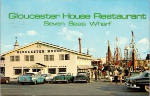 Massachusetts Gloucester House Restaurant Seven Seas Wharf 1967
