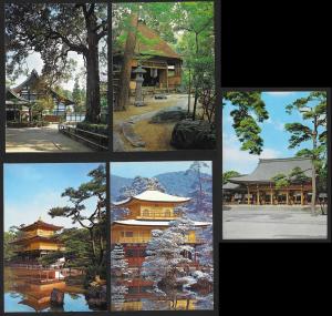 JAPAN (54) view postcards ALL Unused print shop fresh c1960s