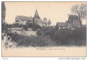 Blick Nach Der Burg, Nurnberg (Bavaria), Germany, 1900-1910s