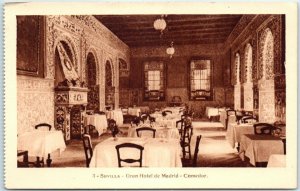 M-26495 Dining room Gran Hotel de Madrid Seville Spain